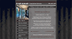 Desktop Screenshot of karamarskincare.com